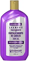 Shampoo Gota Desamarelador Matizador 430ml para Cabelos Danificados