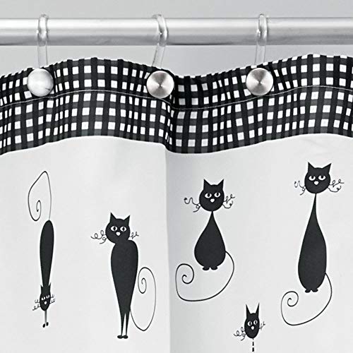 InterDesign SophistiCat Tenda da doccia, Tenda per...