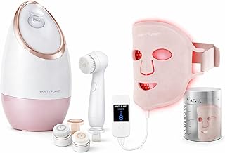 3-in-1 At-Home Facial Spa Kit – LED Light The...