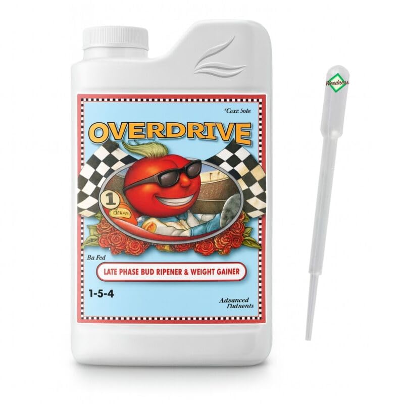 Booster de fin de floraison Overdrive de Weedness Advanced Nutrients 500 ml terre hydroponie