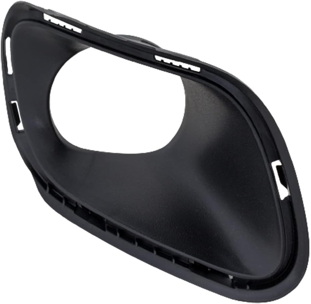 KarParts360 For Jeep Cherokee 2014 15 16 17 2018 Fog Light Bezel Driver Side | Front | Textured Black | TEO Plastic | Replacement For CH1038224 | 191275821862, 68203221AA
