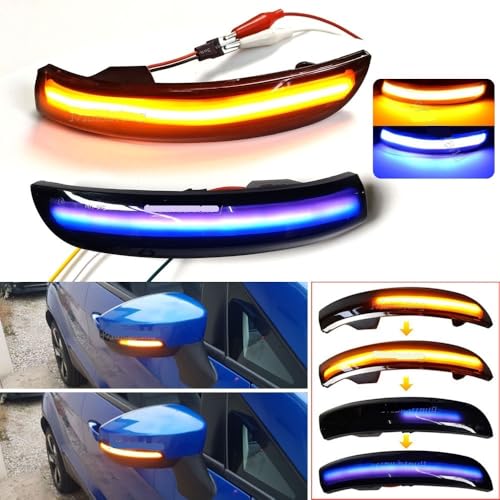 Evita puntos ciegos con luces espejo retrovisor dinámicas Ford C-Max S-Max EcoSport 2