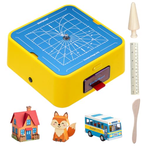 Image of | Kid Safe Cardboard Cutter | Safety Craft Knife for Kids | No Sharp Edge Bladeless Tool for DIY STEM Projects, Cardboard Building, Homeschool Art & Upcycling Crafts