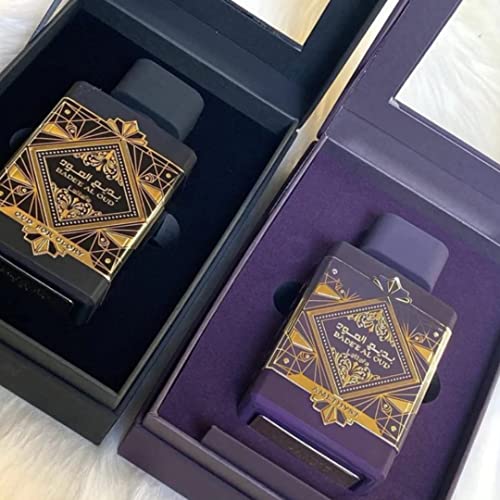 Bade'e Al Oud For Glory & Bade'e Al Oud For Glory Amethyst Edp - Eau De Parfum 100Ml(3.4 Oz) With Magnetic Gift Box Perfect For Gifting | Christmast Gift Basket, Holiday Gift Box | By Lattafa Perfumes #TOP7