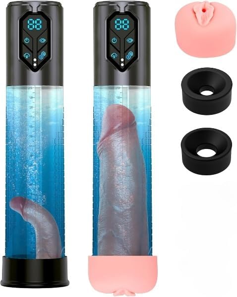 Electric Male Masturbation Pump with Training Pressure and Suction Modes GQ79585