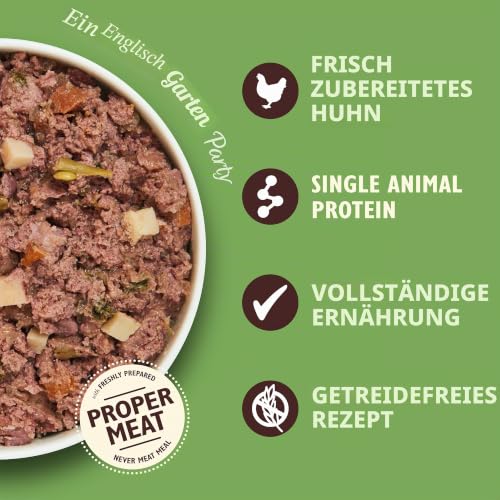 Lily's Kitchen Mit natürlichen Zutaten hergestellt Für ausgewachsene Hunde Nassfutter-Dose Eine englische Gartenparty (6 x 400g) – Ansicht 3
