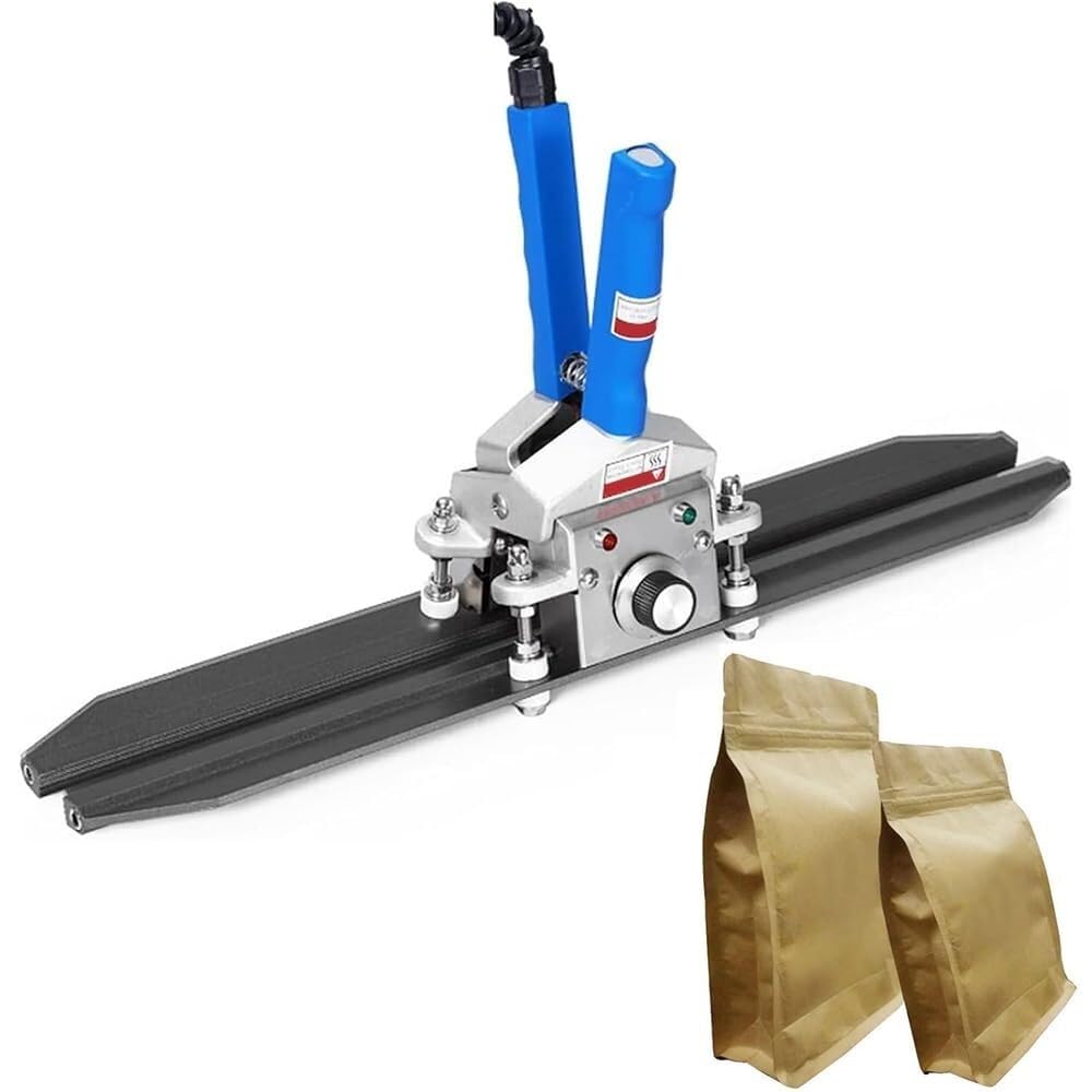 Sellador de mano con temperatura ajustable para bolsas de sellado térmico