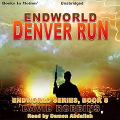 Diseño de la portada del título Denver Run