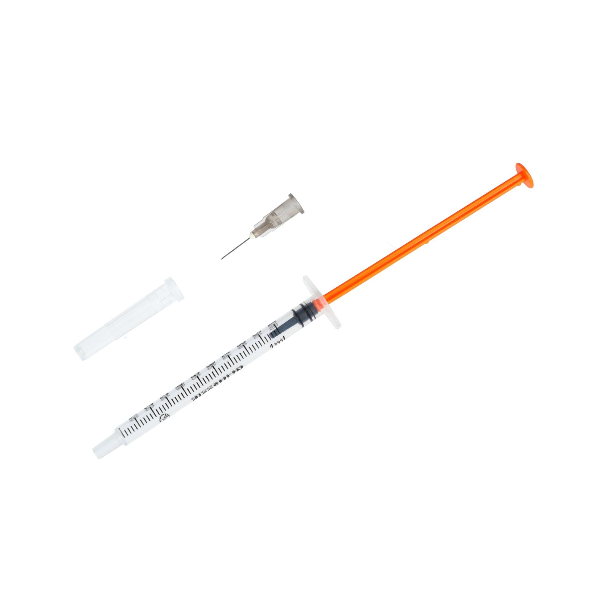 Seringue à insuline 1 ml – Versions U-100 Usage unique - Boite de 100 pièces