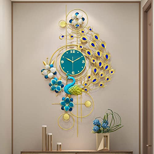 Superbe montre pour décoration intérieure paon : offrez de la poésie à vos murs