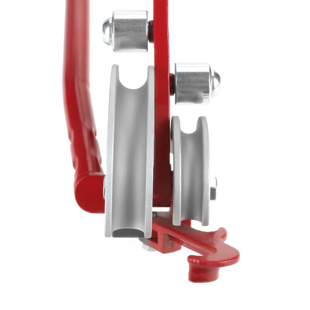 lyrlody Dobladora Manual de Tubos con Trinquete, Herramienta para Tubos de 15mm y 22mm, para Tubos de Cobre y Aluminio