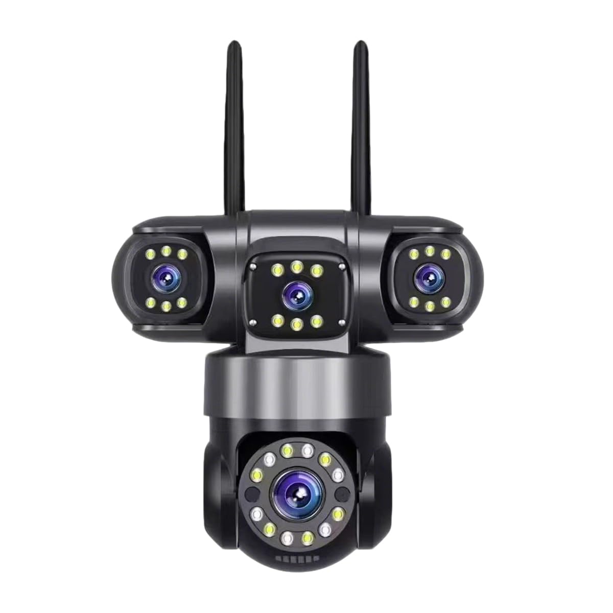 Amazon.com : GUDFIDELIO 4 - Lens 360° PTZ Camera 8MP HD, Color