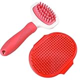 Fácil de usar: bríndele a su mascota un masaje cómodo, limpie el cabello de su mascota y mantenga su casa ordenada