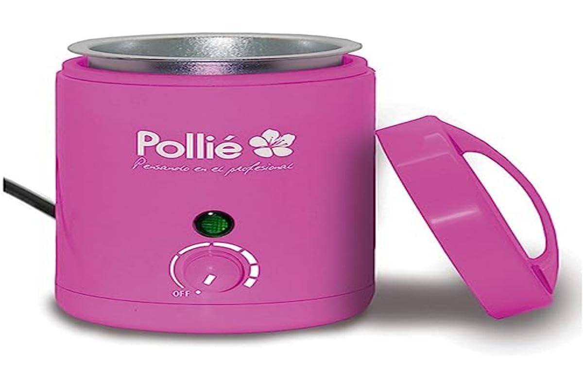 FUSOR DE CERA MINI ROSA 125G CON TERMOSTATO