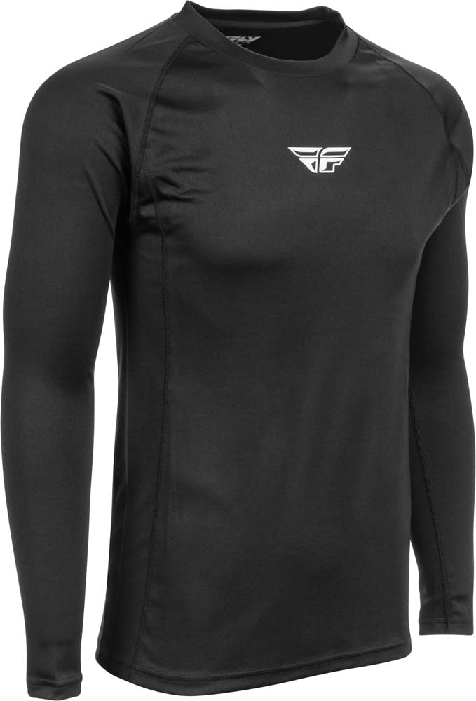  ベースレイヤー Amazon | FLY RACING ヘビーウェイトベースレイヤートップ S ブラック