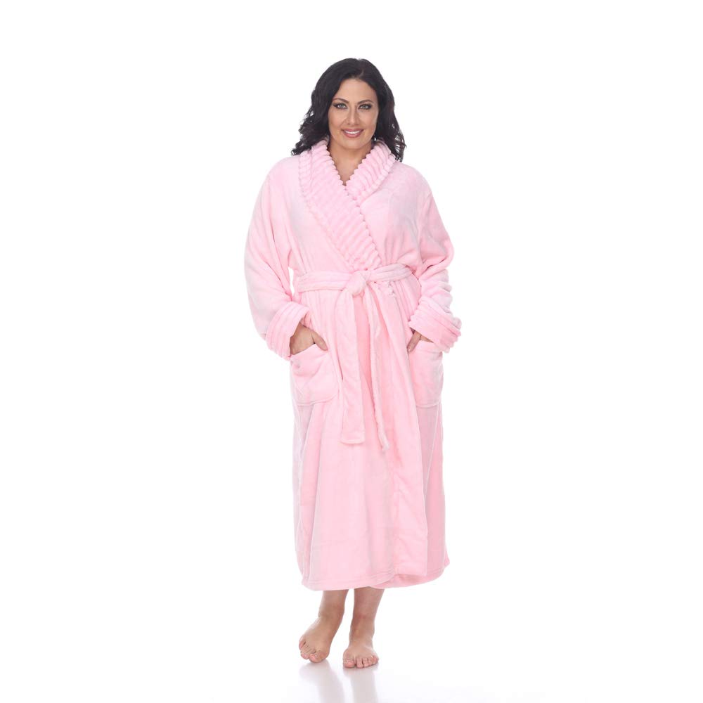 white mark Womens 099 Super Soft Lounge Robe