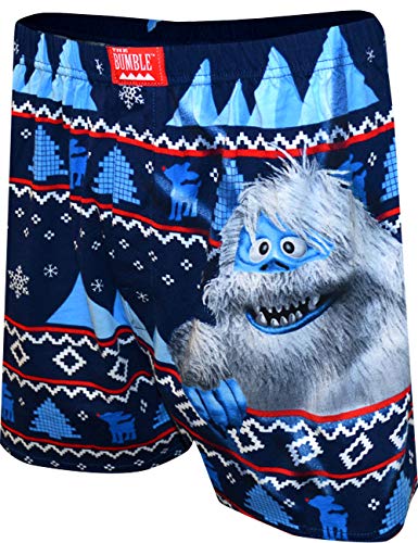 Rudolph the Red Nosed Reindeer Men's Christmas Bumble Boxer Shorts