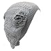 AN- Womens Fashion Lightweight Crochet Cutout Beret Beanie Hat (Gray Net)