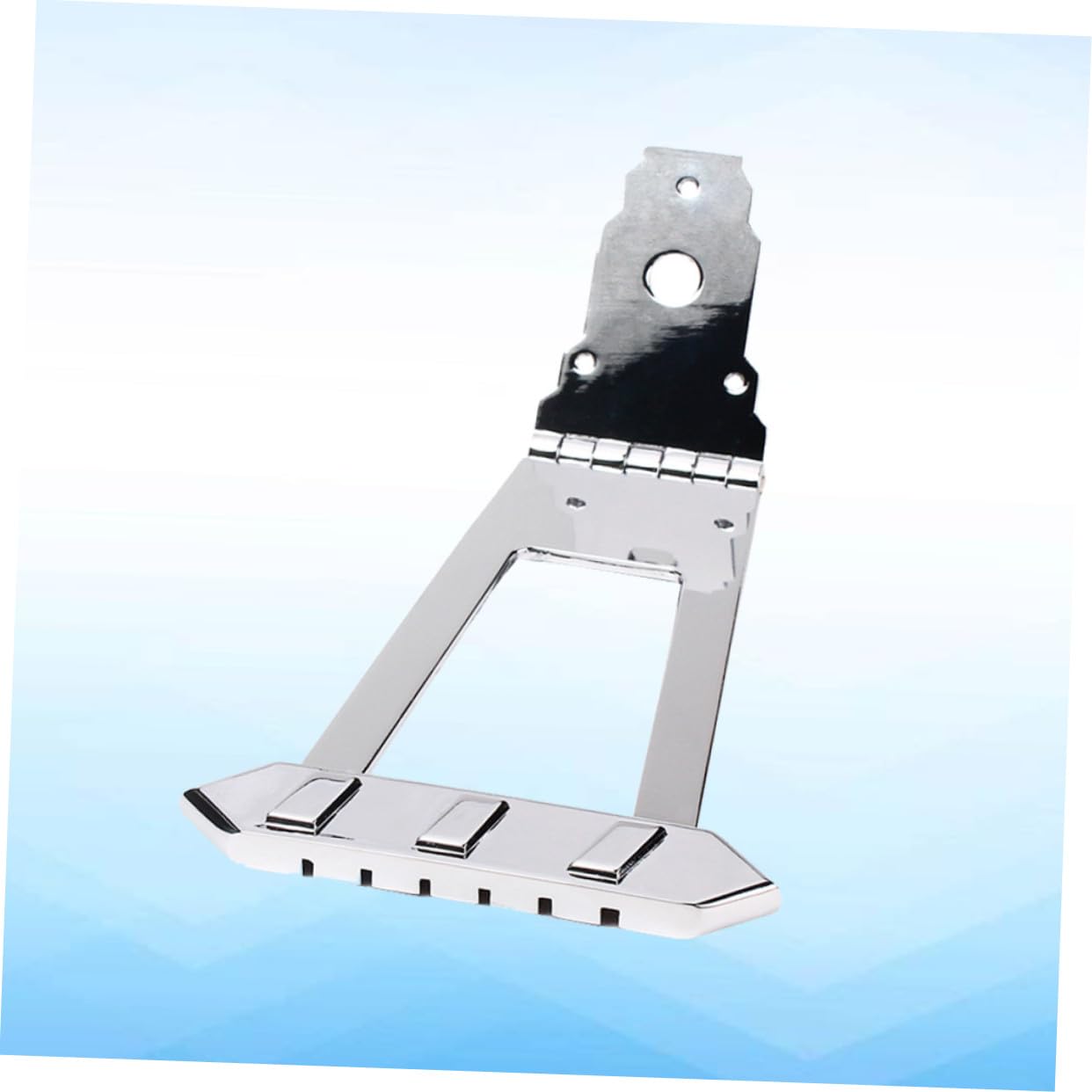 GALPADA 6 Corde Cordiera per Chitarra Jazz in Metallo Argento Corde Forma Quadrata Ricambio Resistente con Viti Incluse Adatta per Jazz Archtop Guitar