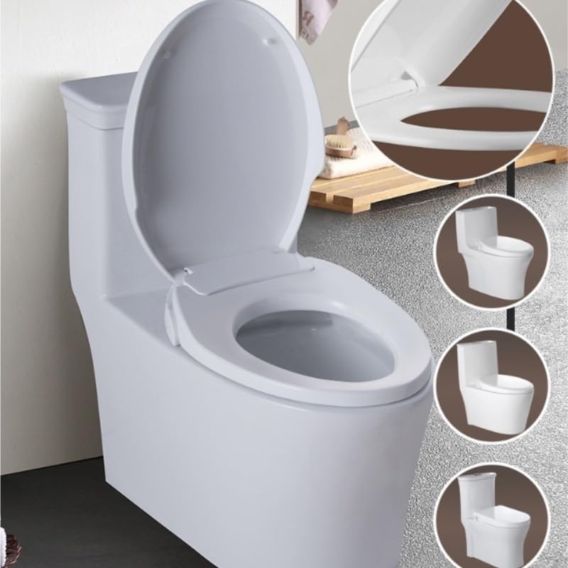 Slow Drop Toilet Parts O Type PP Seats Plastic Bidet