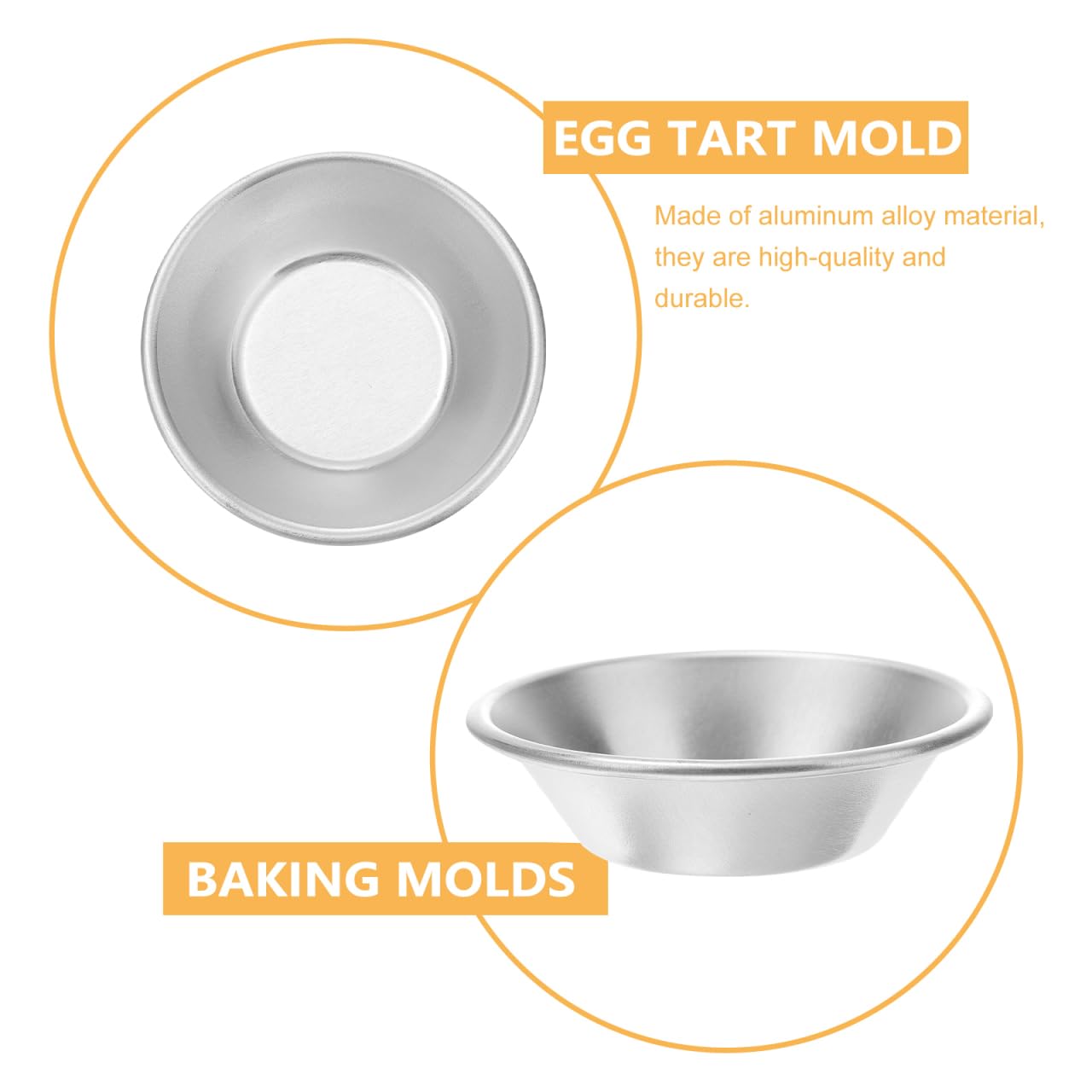 Veemoon Moule Mini Tartelette En Inox 7CM, 25 PièCes Pasteis De Nata RéUtilisable Moule Tartelette Quiche Individuelle Pour Desserts Tartes à La Confiture Muffins Et Parfait Pour Cuisson Au