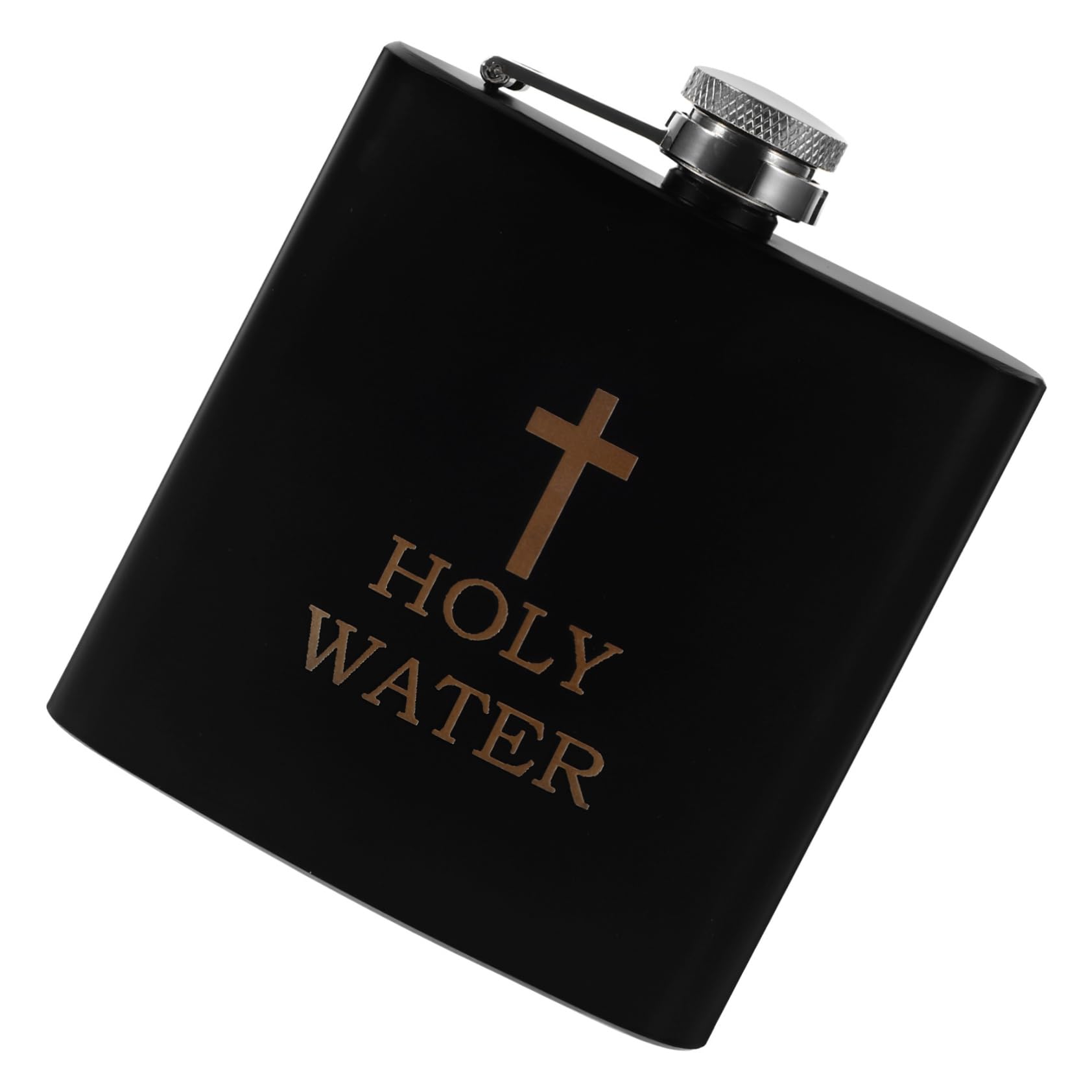 Mipcase 4 Pezzi Fiaschetta Santa Acciaio Inossidabile Portatile per Attività Outdoor per Amanti Della Natura