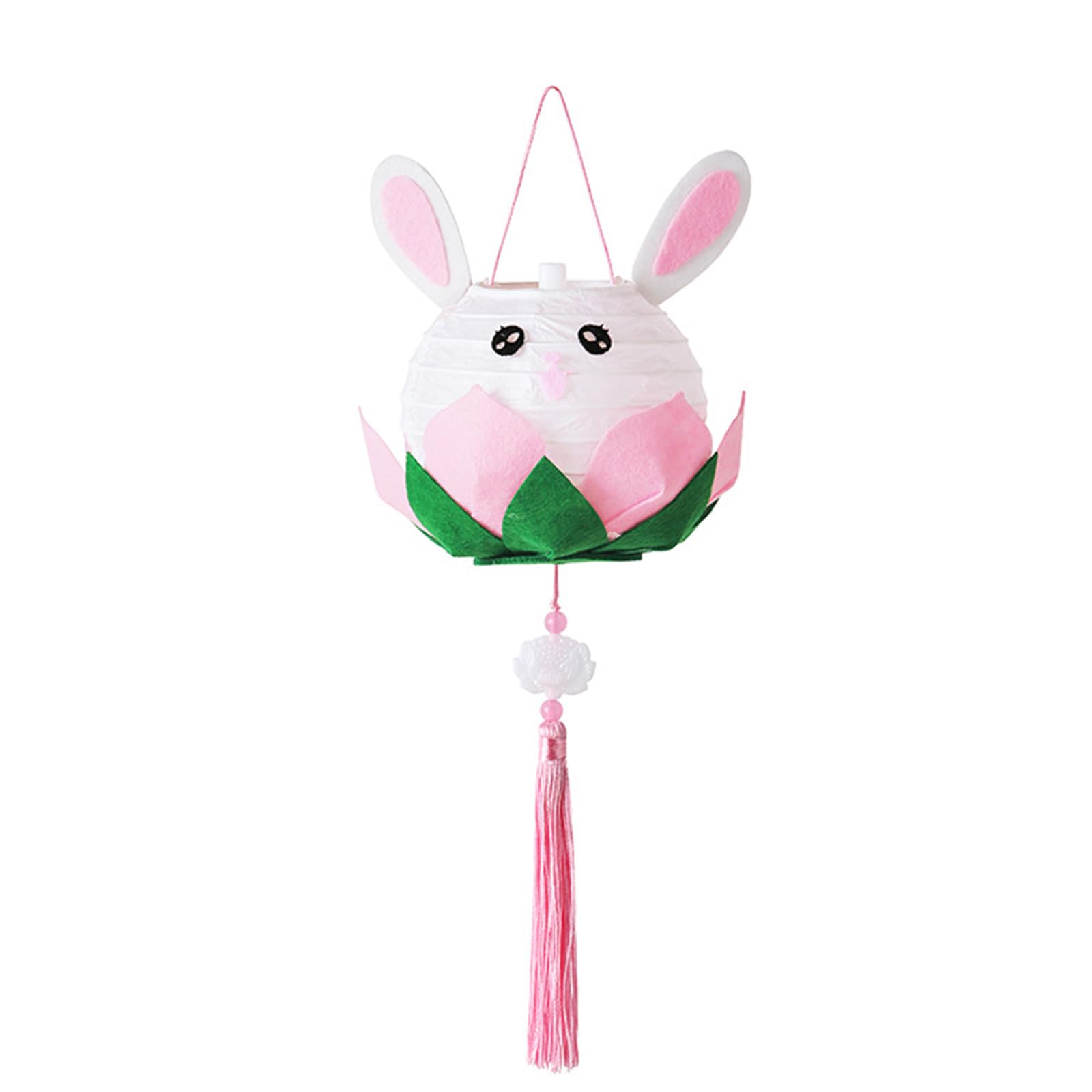 Hsioluted Chinese Autumn Celebration Lights Delicate Flower and Rabbits Lights Ornament for Autumn Mall Display
