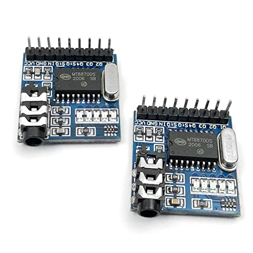 FainWan 2pcs MT8870 DTMF Voice Decoder Decoding Module Telephone Voice Module for Ar-duino