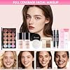 All in One Makeup Kit for Women Full Kit, Makeup Gift Sets for Women Teens Girls, Makeup Essential Bundle Includes Eyeshadow Palette Foundation Eyeliner Contour Stick Lip Gloss Cosmetic Brush Set
