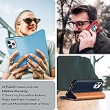 TUCCH Funda para iPhone 14 Pro MAX  Funda de Cuero PU a Prueba de Golpes  Bloqueo RFID   Carcacsa con Solapa Magn  tica Protecci  n Completa para iPhone 14 Pro MAX  6 7 Pulgadas  2022   Negro