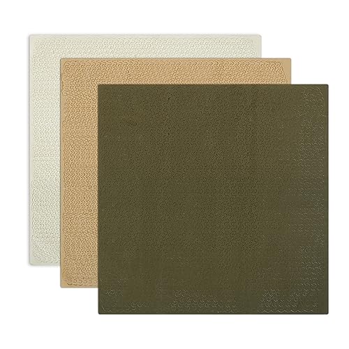 DIRACCOS 3pcs Camouflage Net Dense for Tank AFV Military Model Kit 0.1 x 230 x 230 mm Type A, RC...