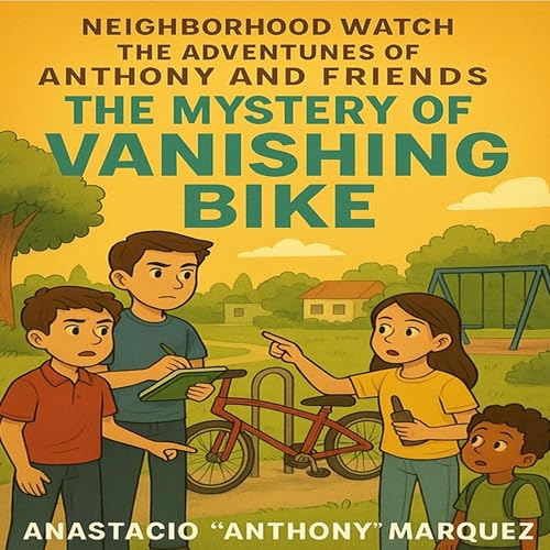 The Mystery of the Vanishing Bike Audiolibro Por Anastacio Marquez arte de portada