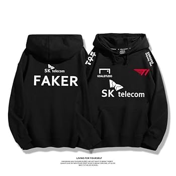 T1ユニフォーム　fakerのネーム付き T1]2024 T1 UNIFORM FAKER (Tシャツ・カットソー) 105669725