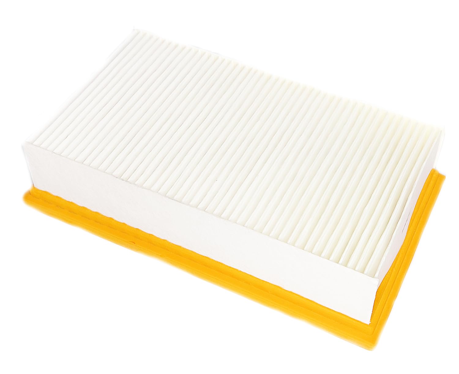 Flachfaltenfilter auswaschbar passend für Kärcher 6.904-360, NT 361 Eco, NT 35/1 Tact, NT 561 Eco, NT 611 Eco, NT 25/1 Ap, NT 35/1 Ap, NT 35/1 Eco M, NT 35/1 Tact Te, NT 361 Eco BE, 2 Stück