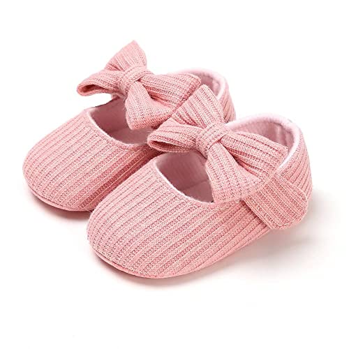 TN TANGNEST Baby Girls Mary Jane Flats Soft Sole Non Slip for Toddler First Walkers Bowknot Princess Dress Shoes2