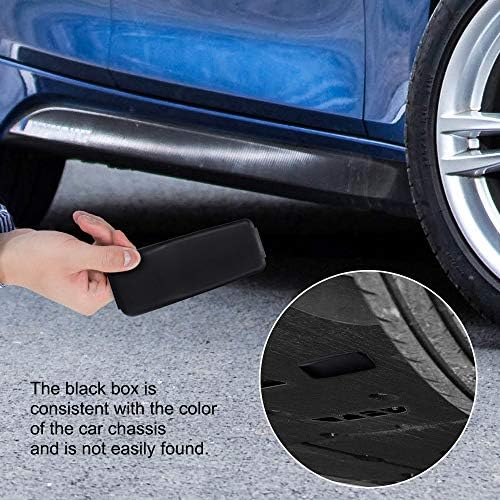OurLeeme Key Magnetic Box, Car Key Holder Box Powerful Magnet Emergency Key Boxes Best for Hiding Your Keys