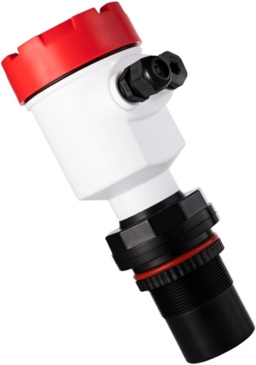 Intelligent Display Non-Contact Level Meter Gauge 5M 10M 15M Range Ultrasonic Water Level Sensor 4-20mA RS485 Level Meter(5m Range 4-20ma)