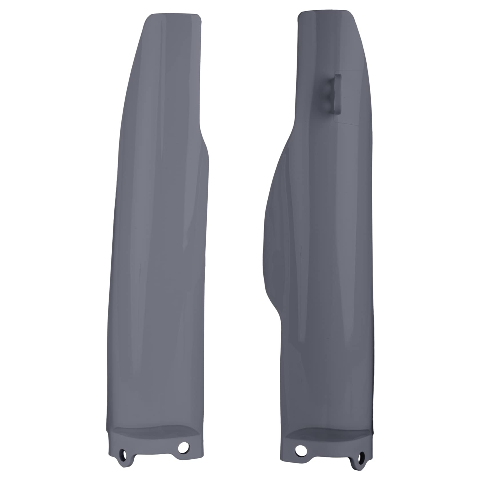 Polisport 8398000007 - Set Di Protezioni Forcella In Polipropilene Antiurto Senza Bulloneria Compatibile Con Le Moto Kawasaki In Colore Nardo Grigio - 4