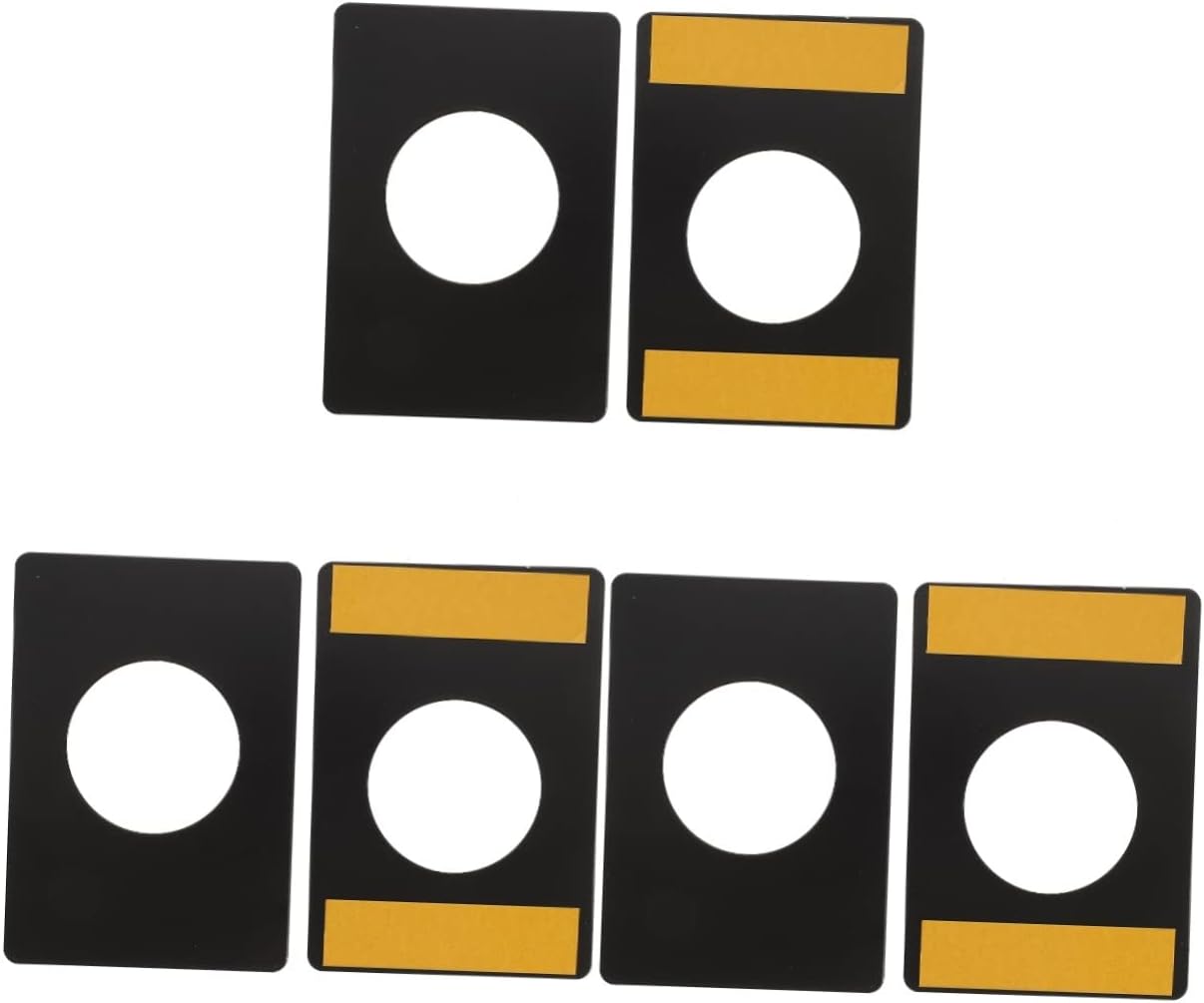 DOITOOL 6 pcs Kits Lock Deadbolt Frame Lever Reinforcer Hole Kit Steel