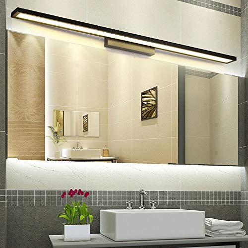 Luz frontal de espejo LED para evitar sombras al maquillarse en el baño 5