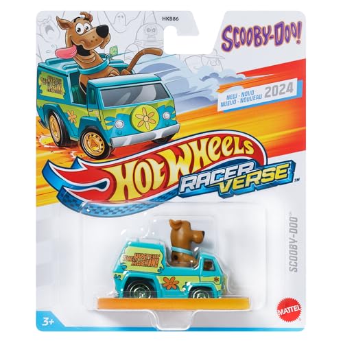 Hot Wheels Racer Verse Vehículo Scooby-Doo miniatura 5