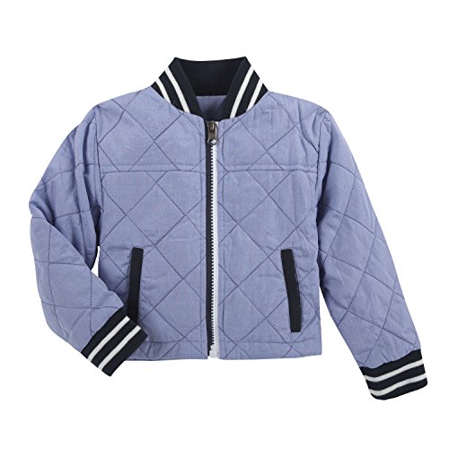 Andy & Evan Baby Boys' Quilted Chambray Jacket 6/12