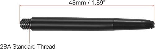 Miniatura 2 de PATIKIL Eje de dardo, tallos de dardos de plástico, accesorios de dardos para punta de acero