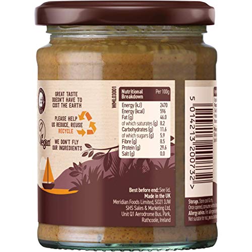 Meridian Organic Crunchy Peanut Butter - 280g image 4