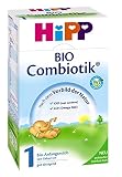 Hipp Bio Combiotik 1 Anfangsmilch - von Geburt an, 12er Pack (12 x 600g)