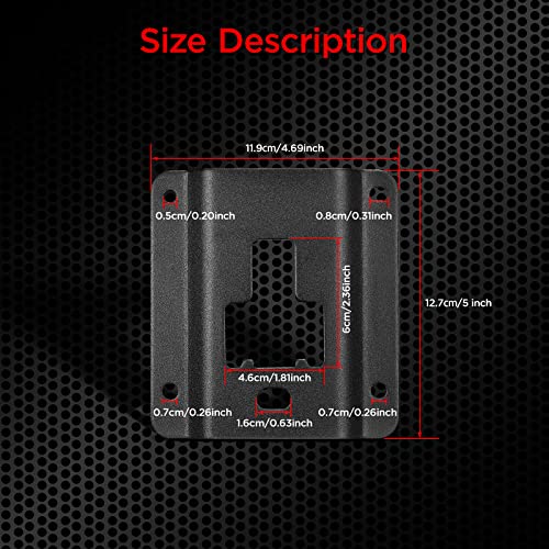 Speedwow Truck Bed Cargo Binding Bracket Plate Compatible With Ford F150 F250 F350 Super Duty 2015-2023 Replacement Fl3Z-9928408-Ab Bed Load Hook Reinforcement Plate Fitting (4 Pack) #TOP3