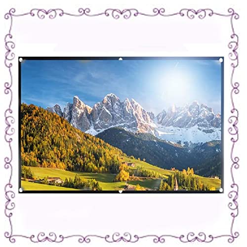Pantalla de proyección plegable 60 pulg 16:9 miniatura 1