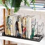 Simple Houseware Expandable Pan Rack 10 Adjustable Compartments, Black - Image 2