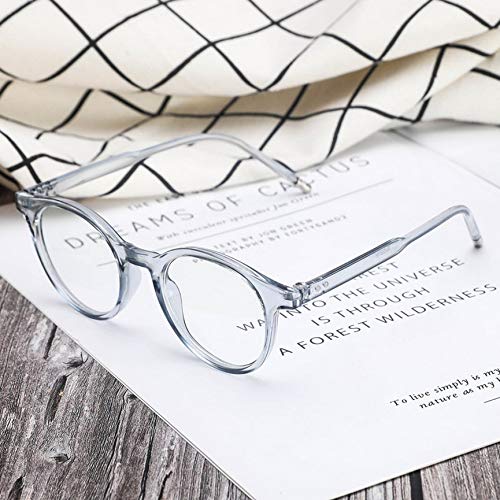 CNluca Armação simples com combinação para estudantes, óculos de bloqueio de luz azul e leve, moda d