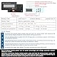 VooGenzek Batteriekapazitäts Voltmeter Monitor, Universelle Blei-Säure-Lithium Batterie-Status-Anzeige Tester Voltmeter Monitor, LCD-Display, DC 12V 24V 36V 48V 60V 72V Batteriemessgerät, Weißes Licht